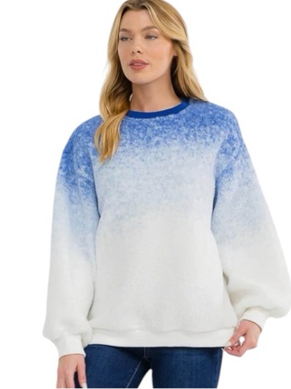 286:  NEW IN NWT PULLOVER BLUE (OC)